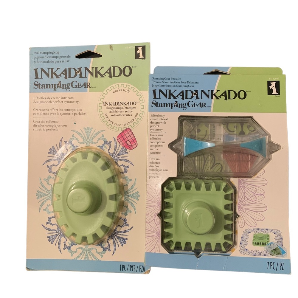 Inkadinkado Stamping Gear Arts and Crafts Intro Set